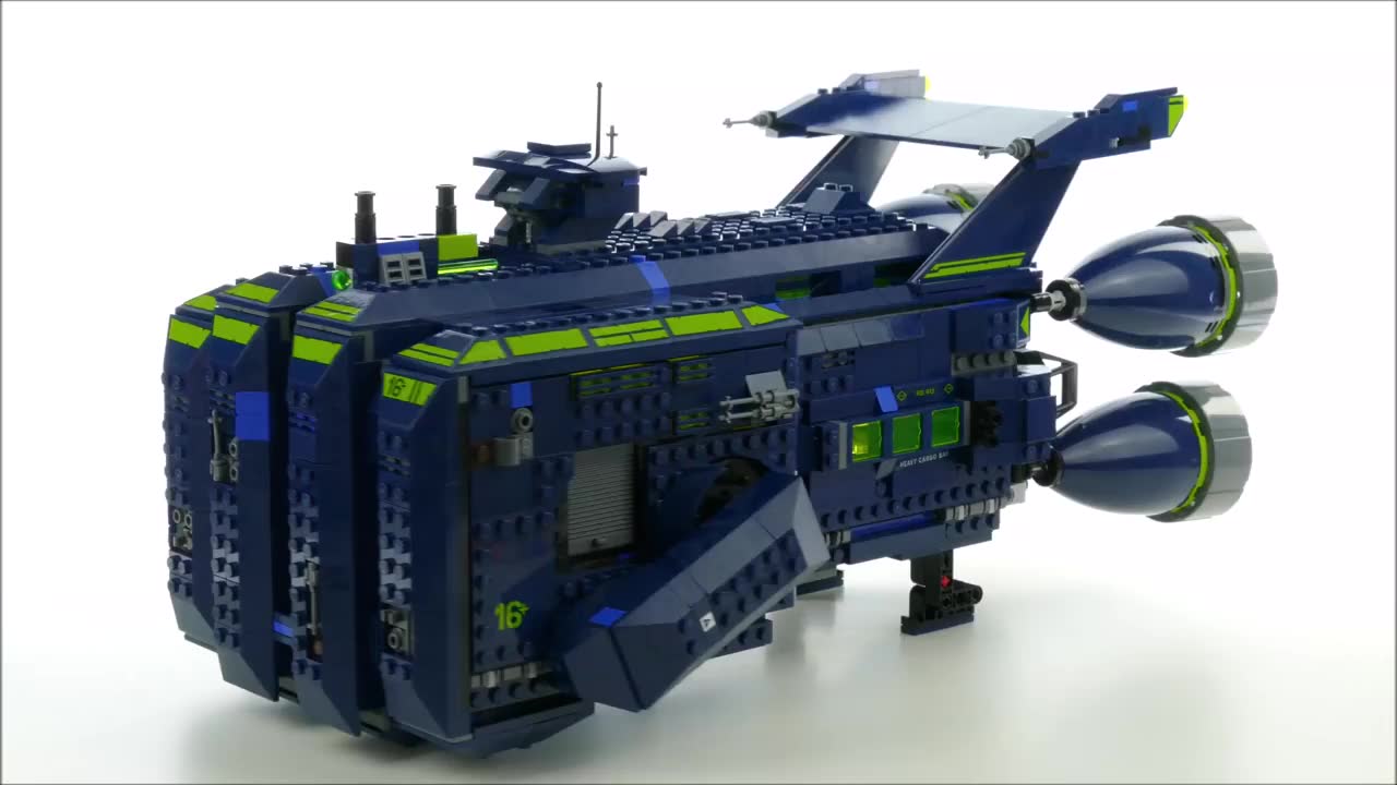 乐高lego70839大电影雷克斯棒呆号拼搭搬砖视频