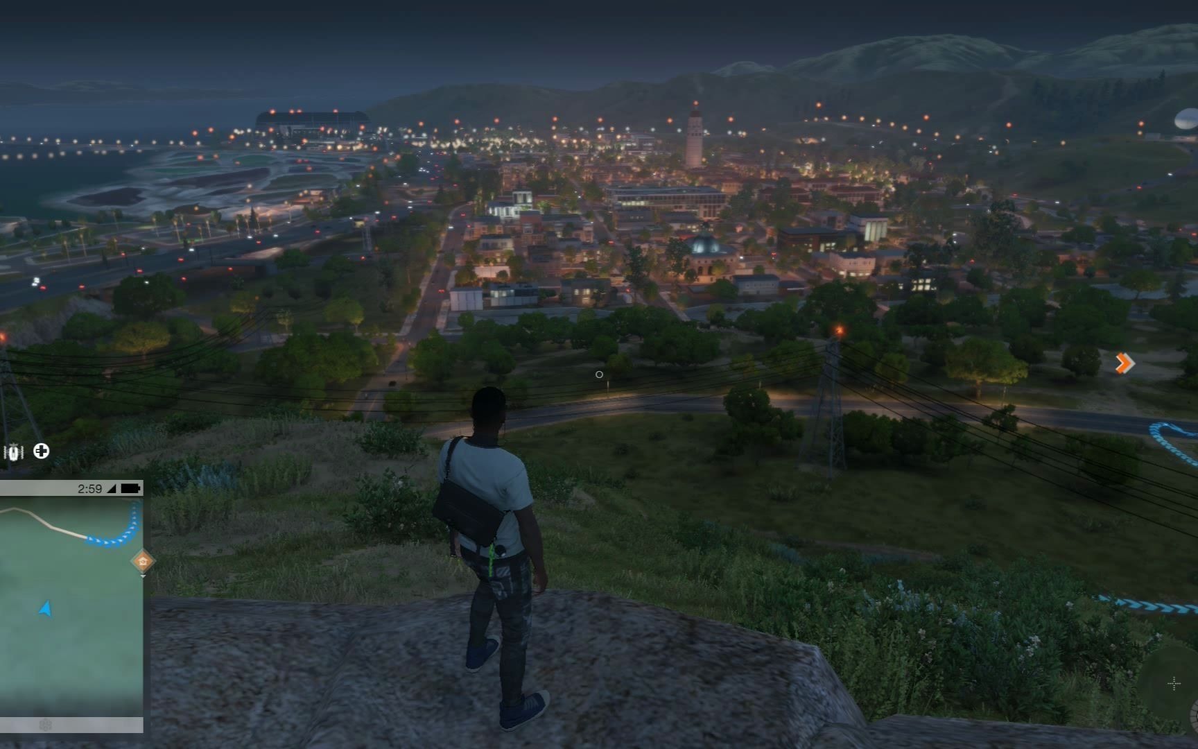 看门狗2硅谷夜景