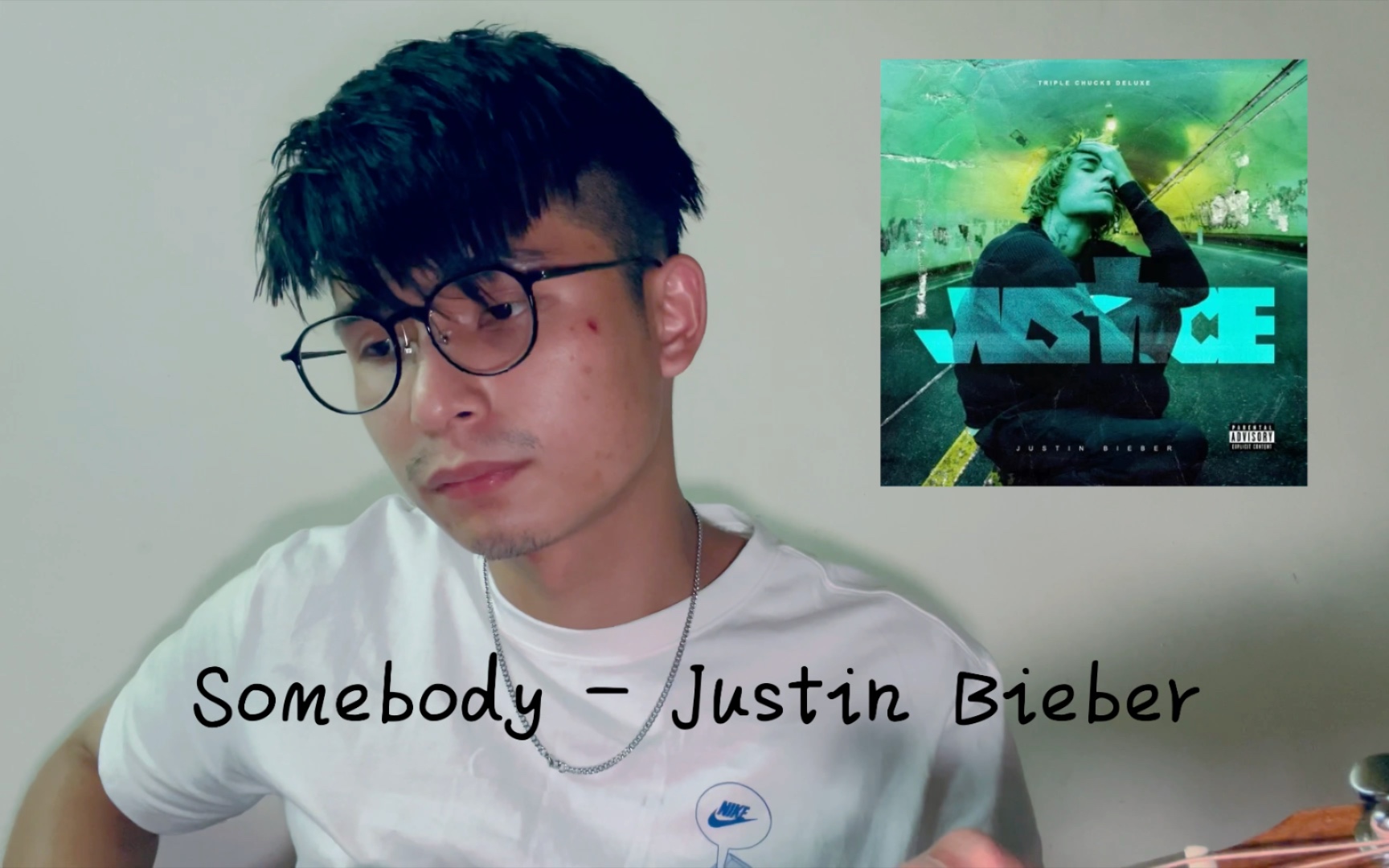 Somebody  Justin Bieber (Cover)哔哩哔哩bilibili