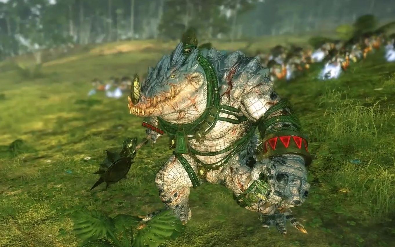 《全面战争:战锤2》dlc蜥蜴人纳卡伊vs高精(一场非常精彩的pvp对战)