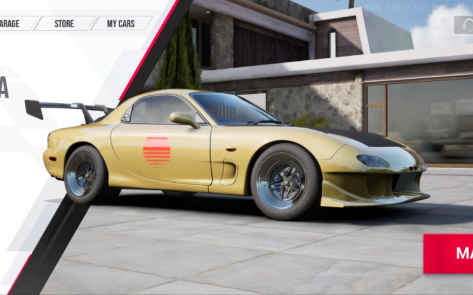 《racing master》多人联机体验 车辆rx-7