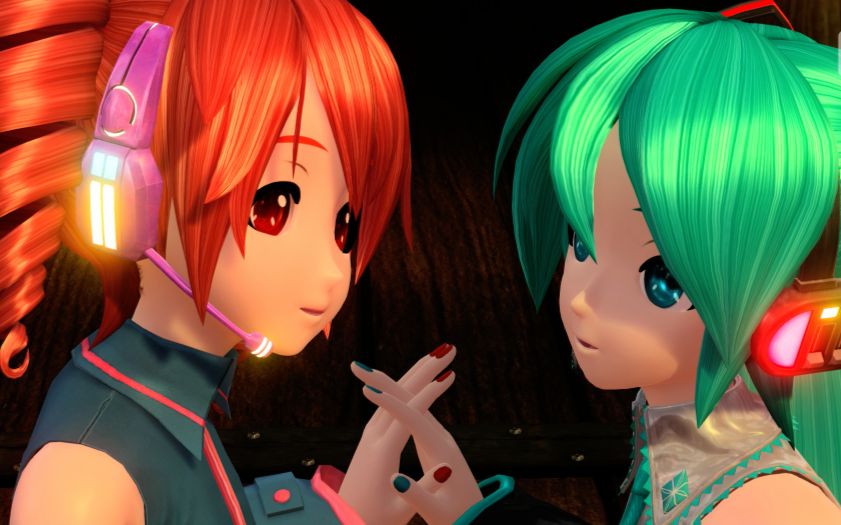 【ps4-pd ft】magnet【初音ミク:公式服/重音テト:公式服】pv