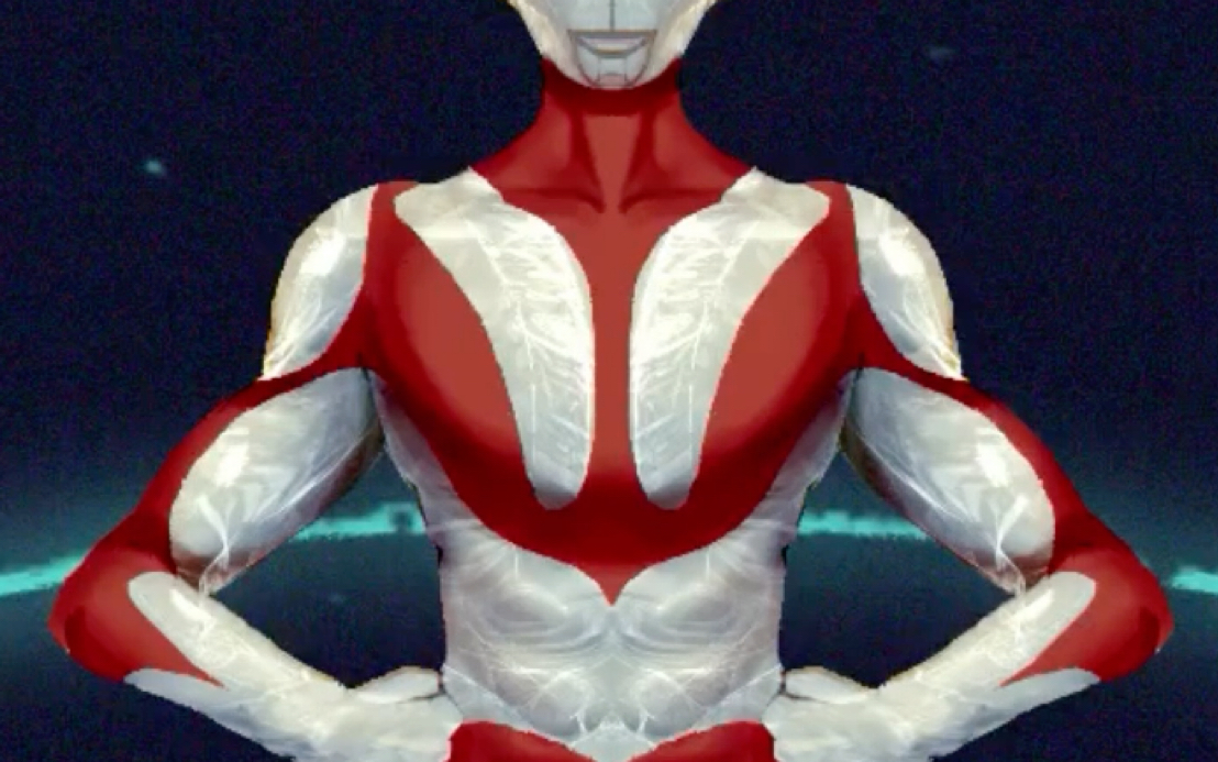 【procreate】红色条纹的银色巨人——初代奥特曼