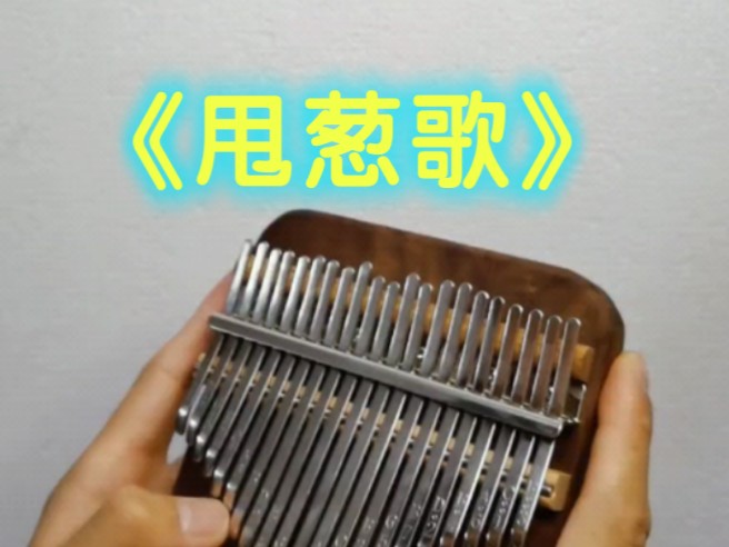 《甩葱歌》拇指琴