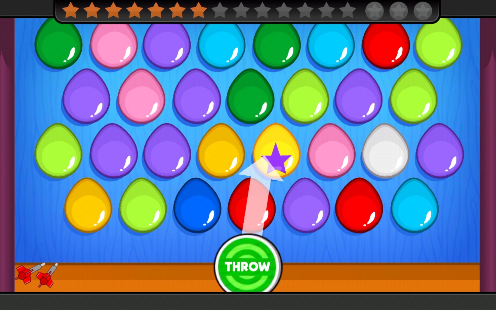 【老爹扎气球小游戏】获得星星78的合集