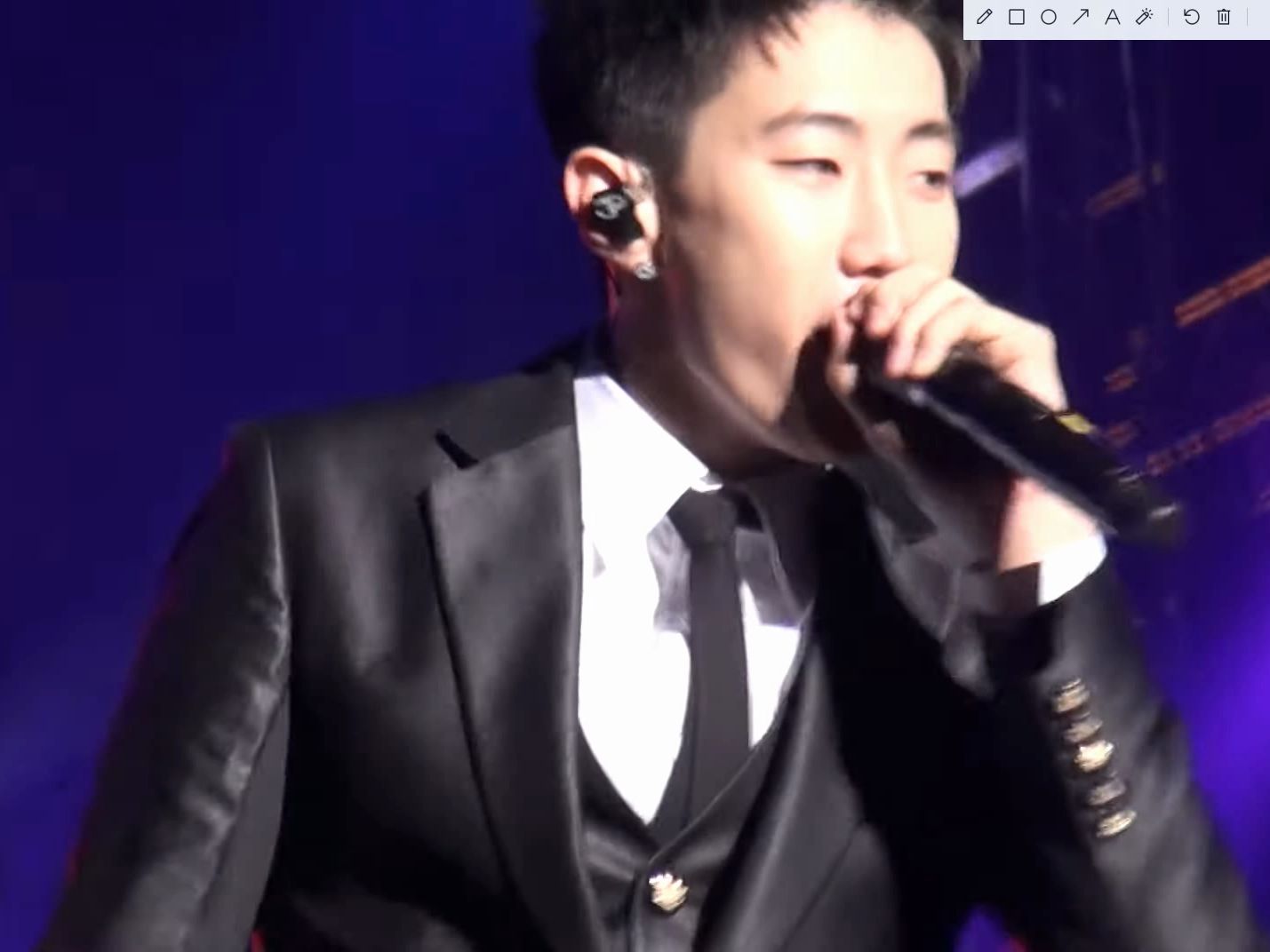 小朴早期首尔演唱会(全程) jay park 朴宰范 这个黑色西装杀疯了啊啊