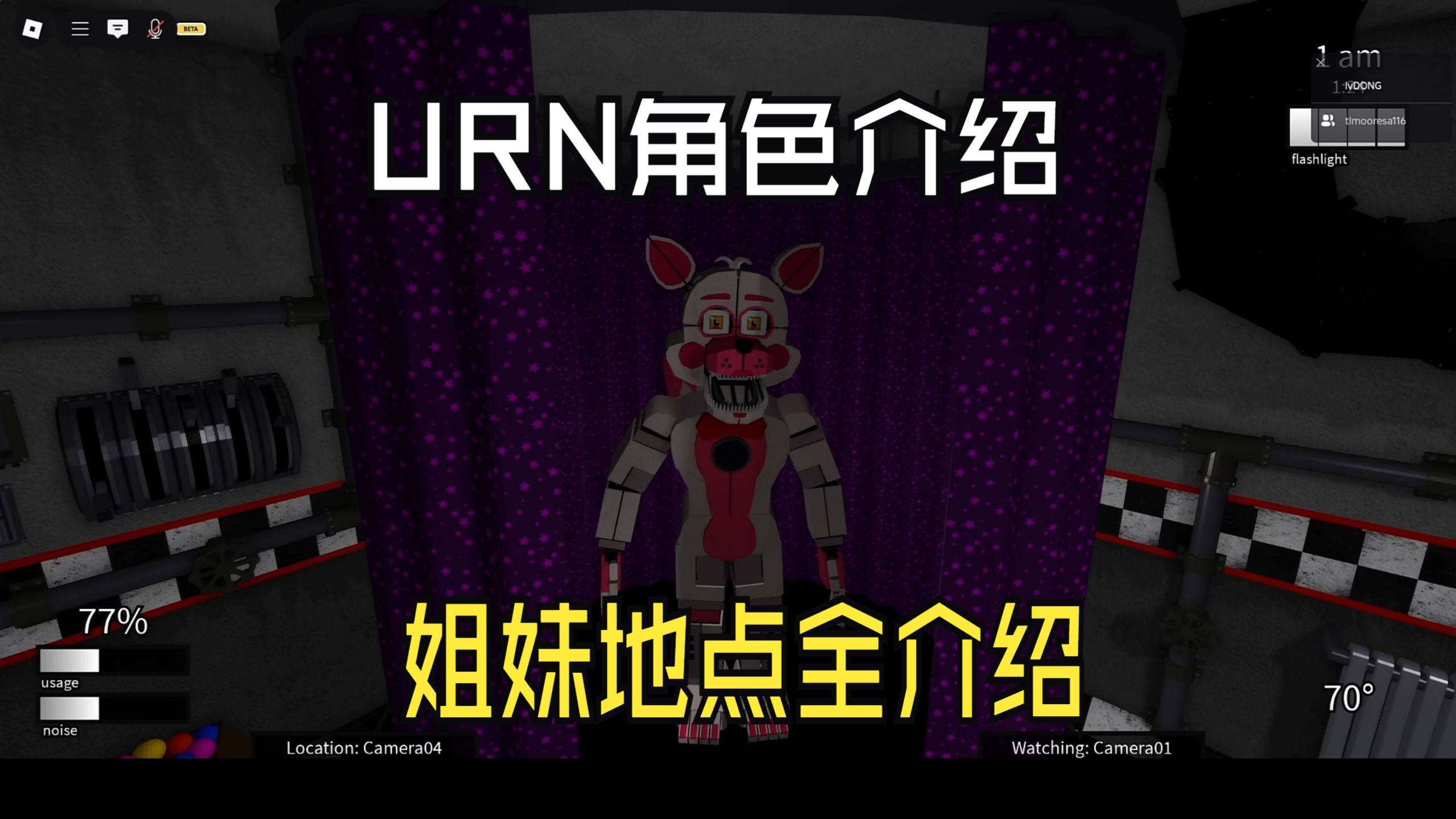 玩具熊的午夜后宫urn姐妹地点全介绍