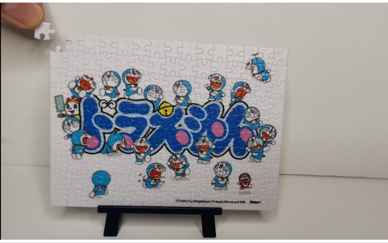 世界上最小的拼图 2/2 | 哆啦a梦|叮当 机器猫| diy模型_哔哩哔哩 (゜