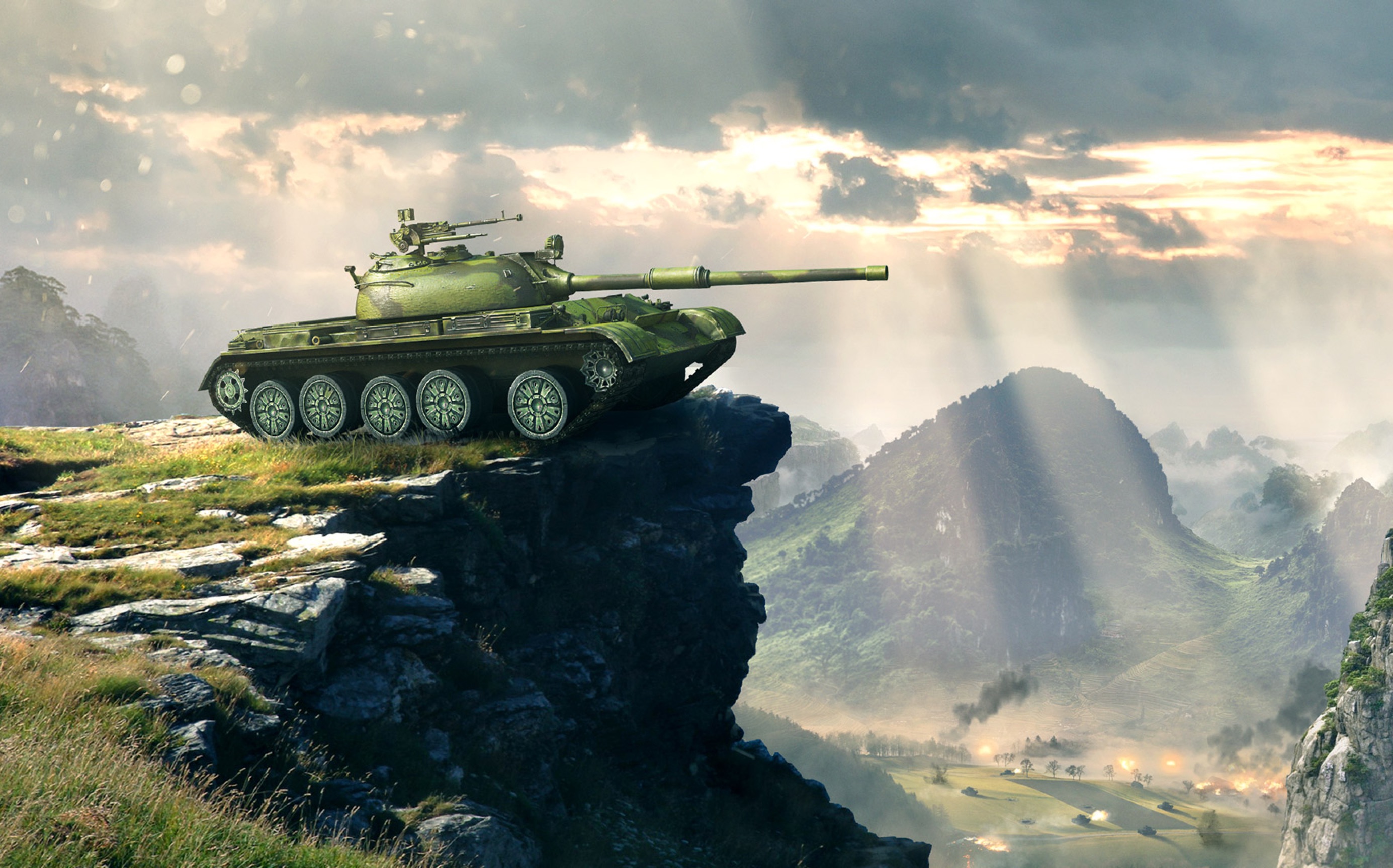 【平板车长斯拉】《坦克世界闪电战》队友梦游怎么办?