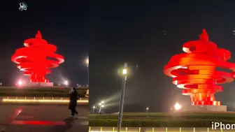 夜景对比 Insta360 Ace Pro vs iPhone 14 Pro