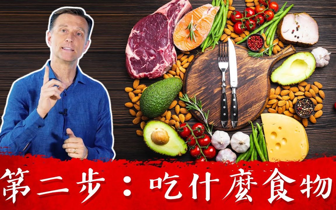 [图]Dr.Berg 健康生酮饮食第二课：生酮怎么吃？