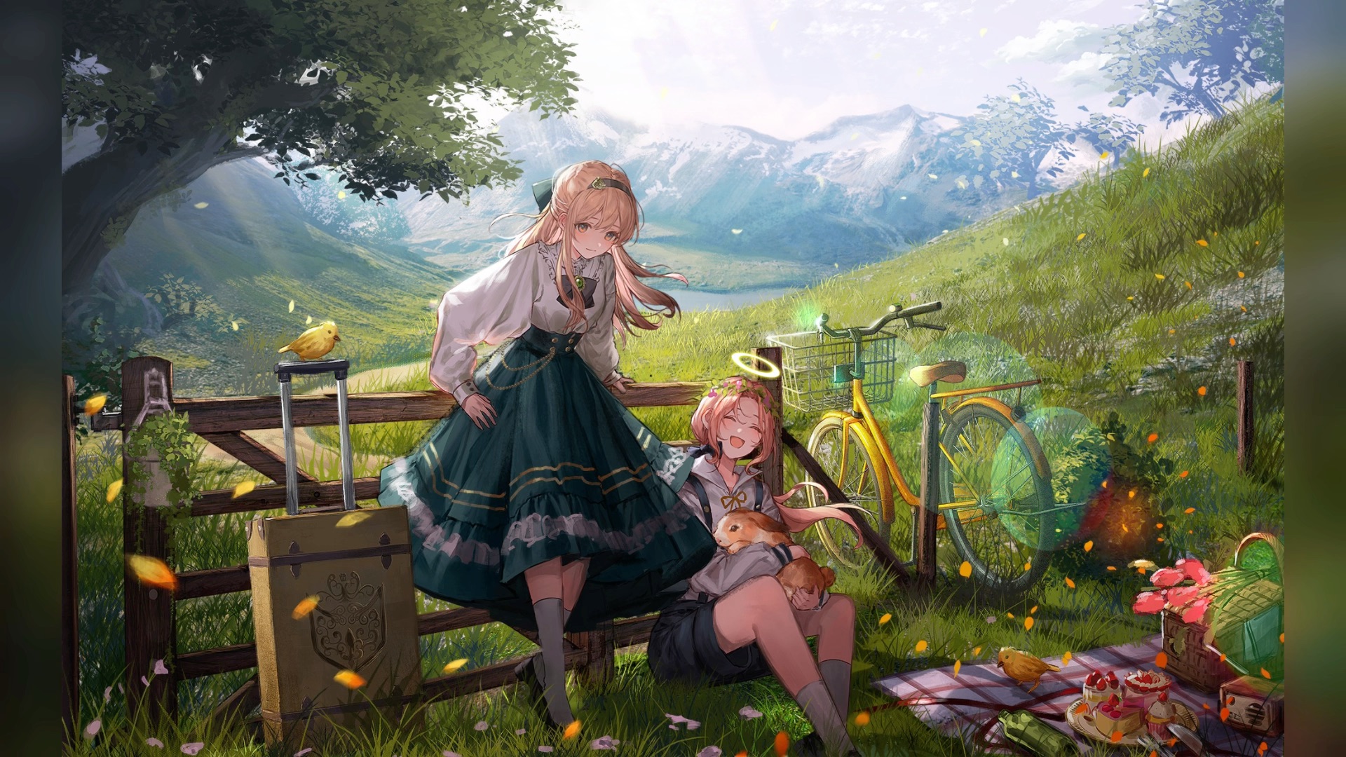 电脑壁纸,启动!