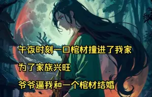 Video herunterladen: 午夜时刻一口棺材撞进了我家，为了家族兴旺，爷爷逼我和一个棺材结婚