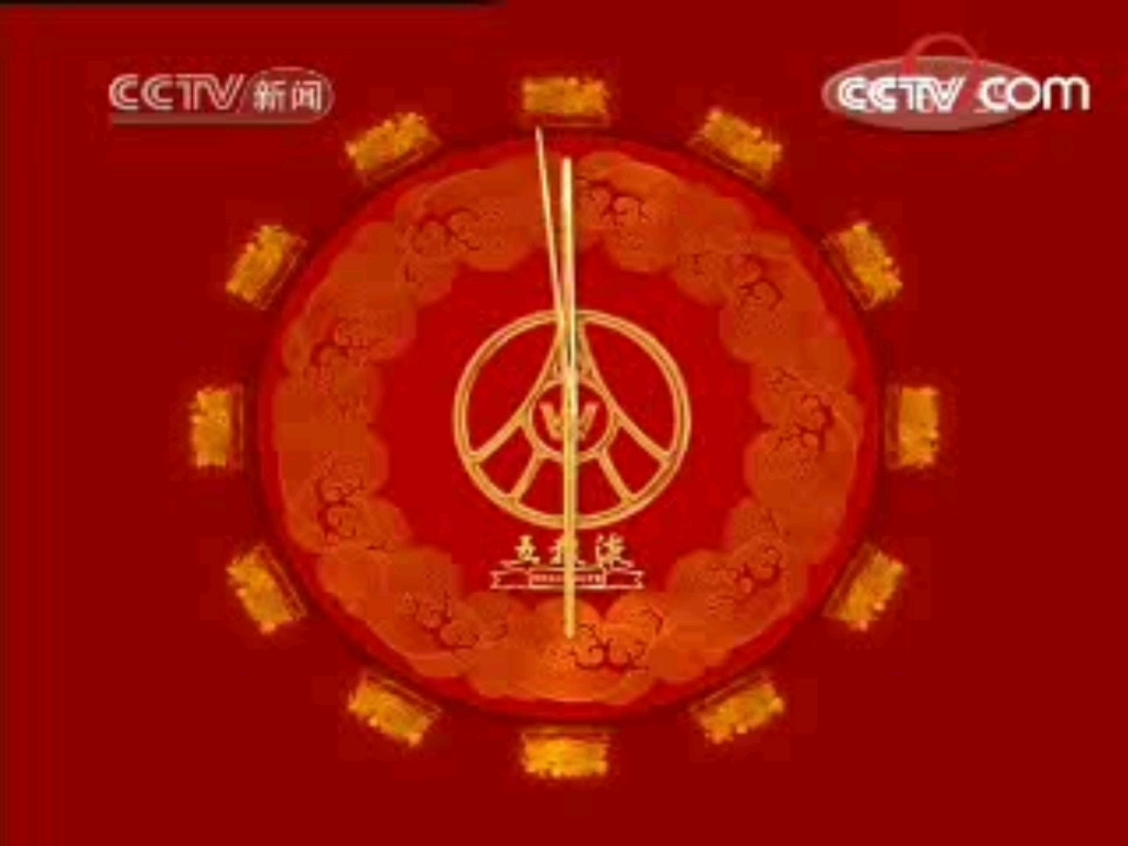 《朝闻天下》片头,中场广告及天气预报及媒体广场片头片尾 2008