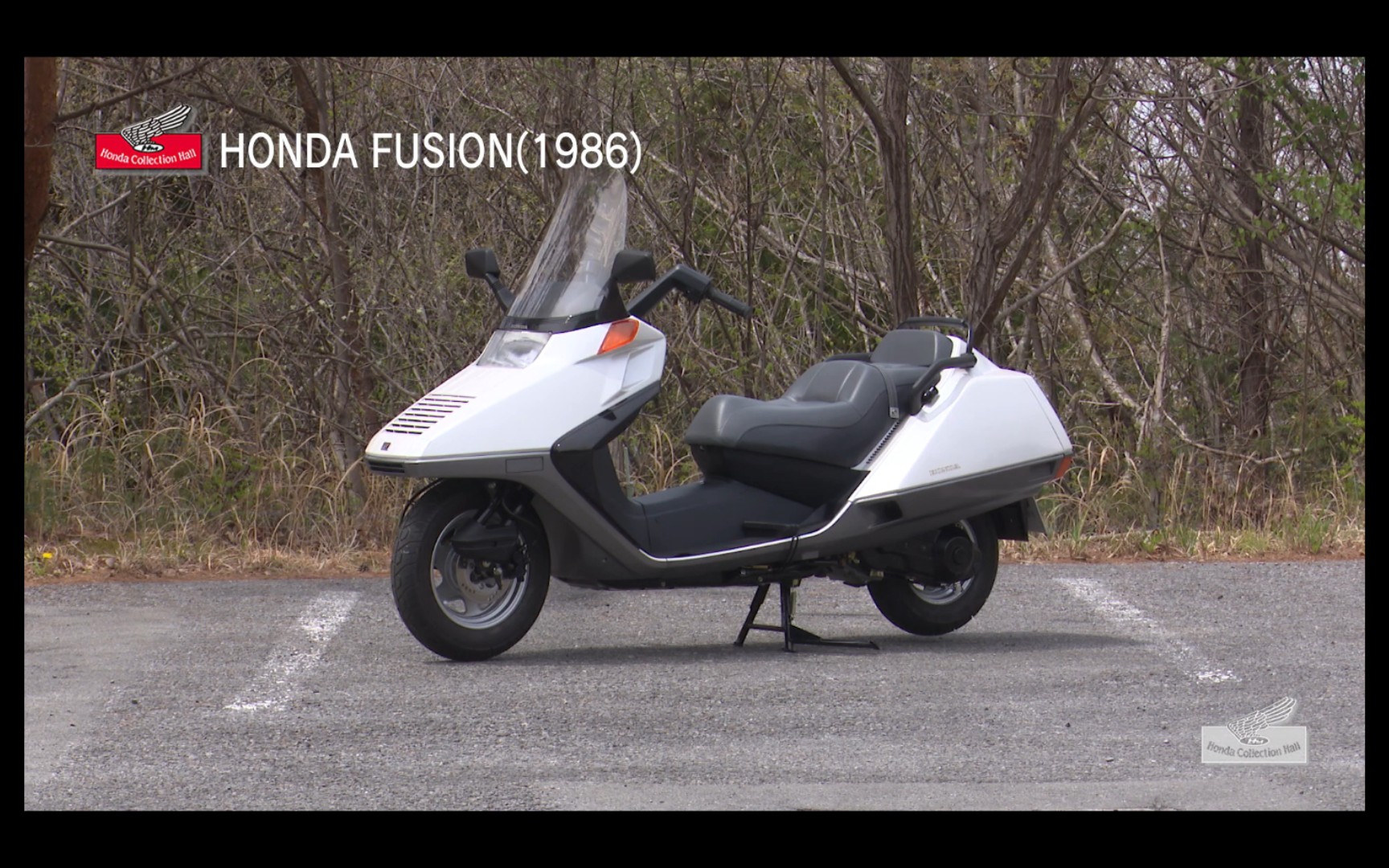 [本田博物馆 ]46,本田 fusion (1986款),行走视频,摩托车类 (33)_哔哩