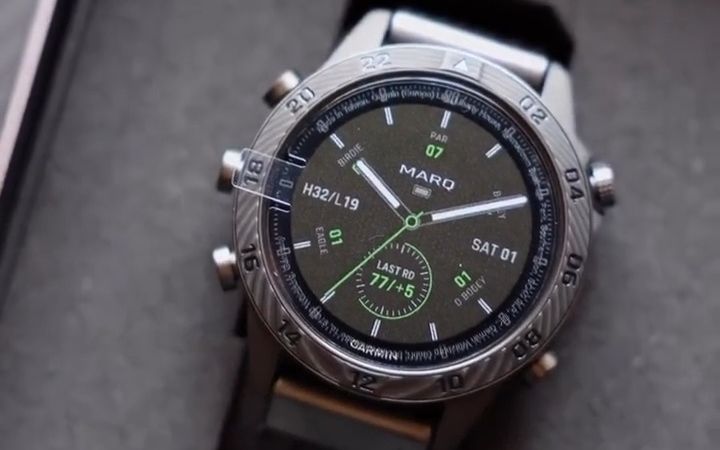 佳明marq carbon 碳纤维尊享版高端时尚智能腕表新品开箱!