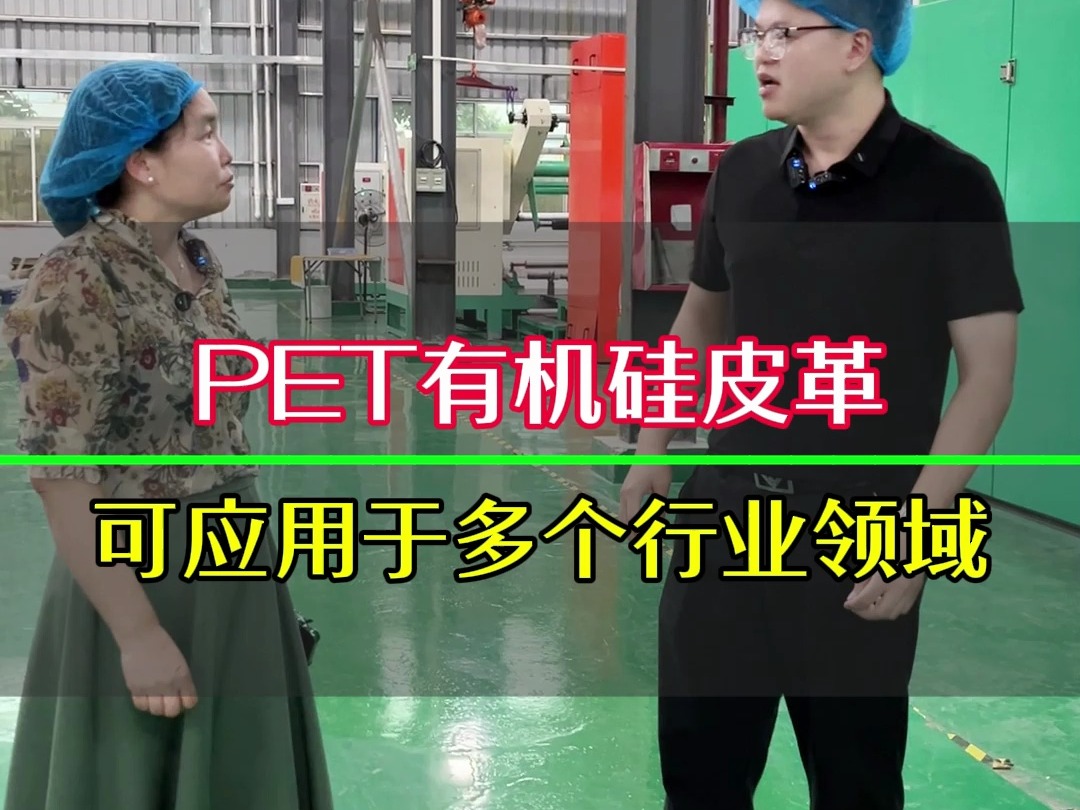 PET有机硅皮革,可应用于多个行业领域哔哩哔哩bilibili