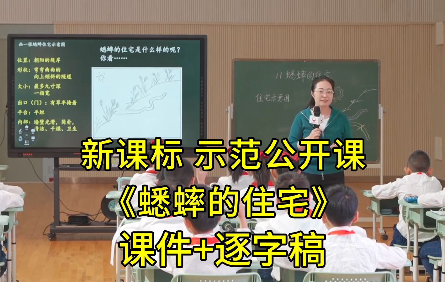 《蟋蟀的住宅》四年级语文上册【新课标】示范公开课优质课(有课件逐字稿)哔哩哔哩bilibili