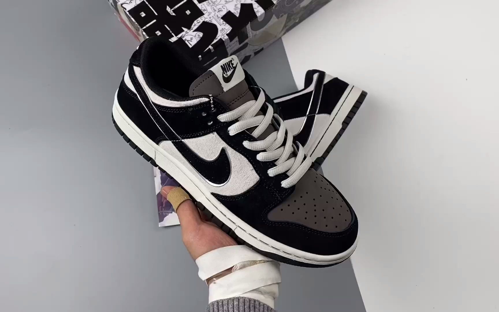 otomo katsuhiro x nike dunk low 大友克洋联名 黑白灰板鞋