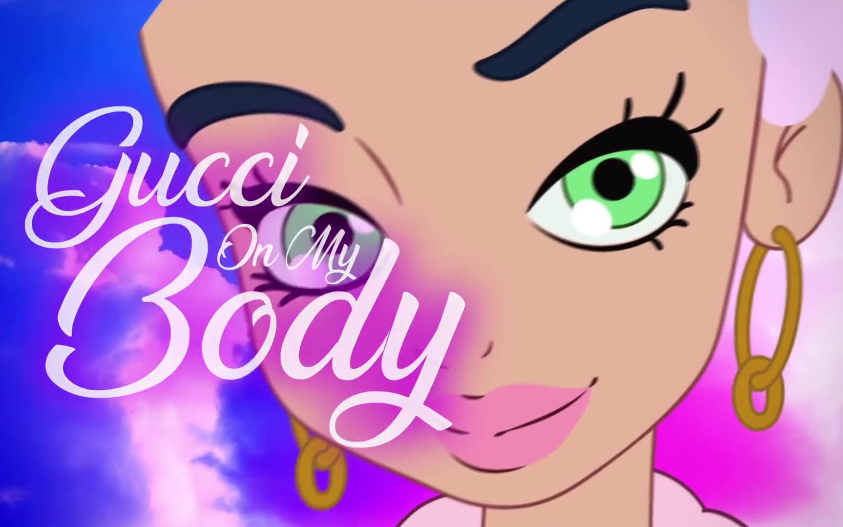 baby ariel - "gucci on my body" [official lyric video]_哔哩哔哩