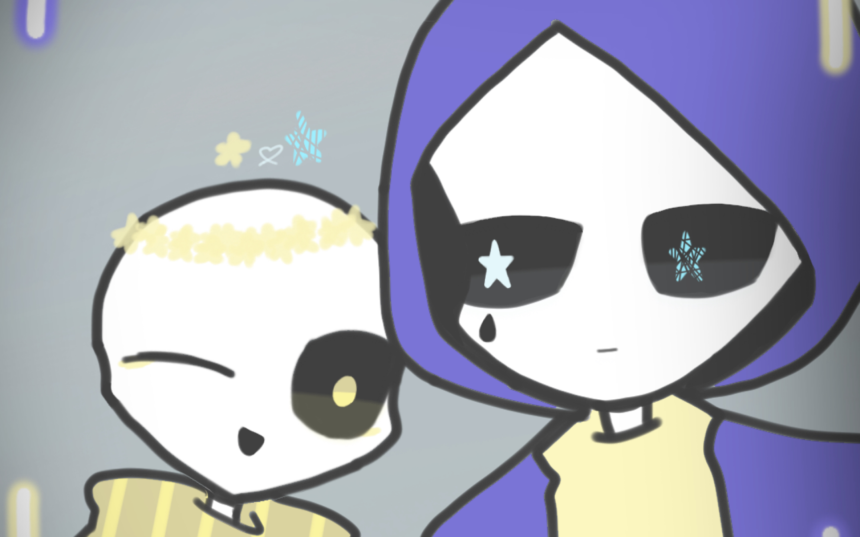 【undertale】碎叶第二章 “小鬼,别拽爷衣服!”(甜向,我家两个骨儿子的漫画)哔哩哔哩bilibili