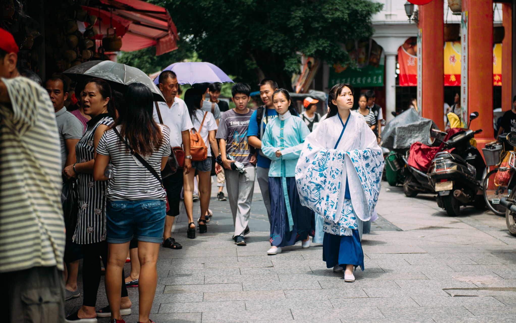 潮州牌坊街汉服街拍 【重制】