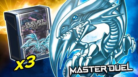 游戏王Master duel 新3盒预组入坑游戏王青眼白龙卡组BLUE-EYES Deck 