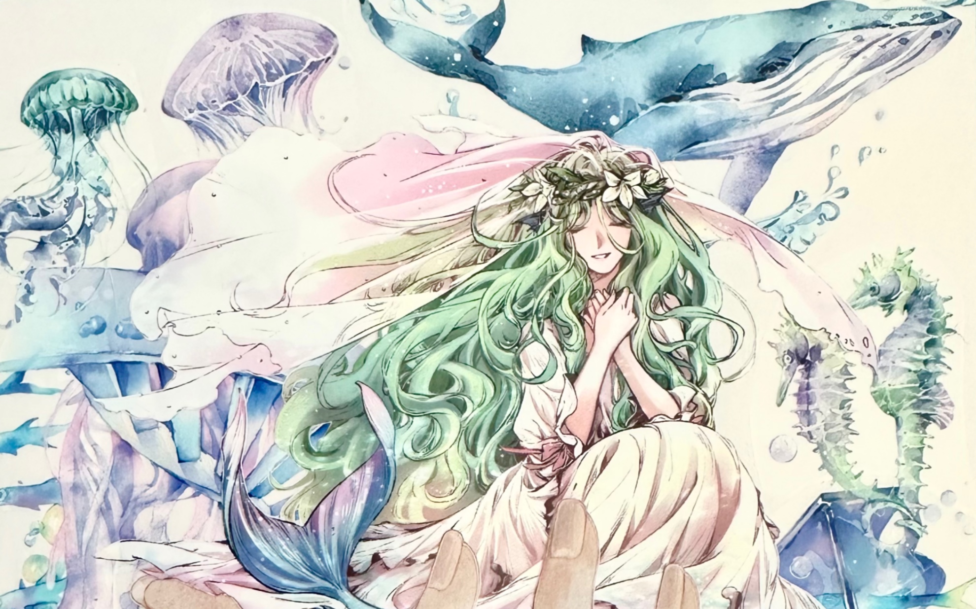 海底世界的人鱼公主