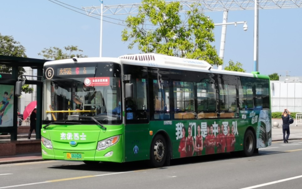 【希兒不愛我】【雲乘車】惠州公交6路開沃njl6100ev13運行錄影