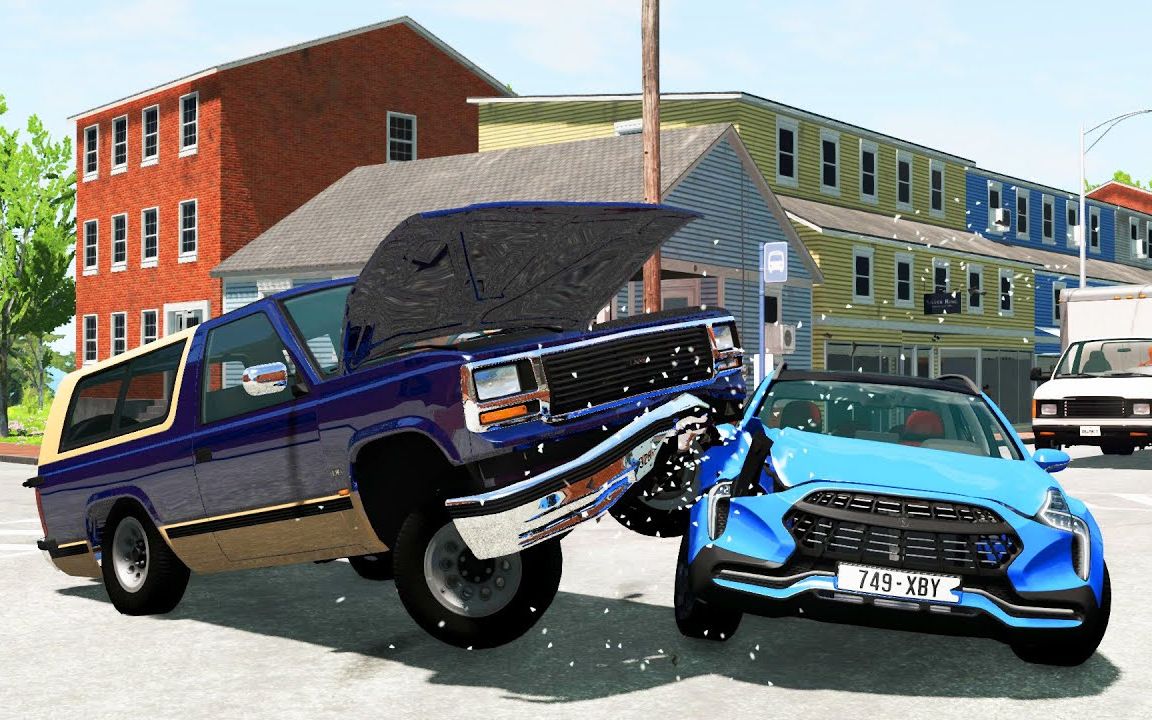 beamngdrive交通事故集锦16beamngtv