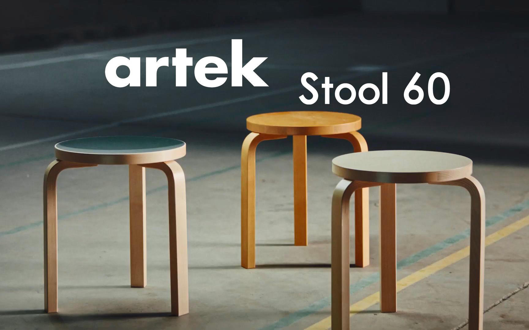 90週年的經典設計椅stool 60 how its made arteks stool 60