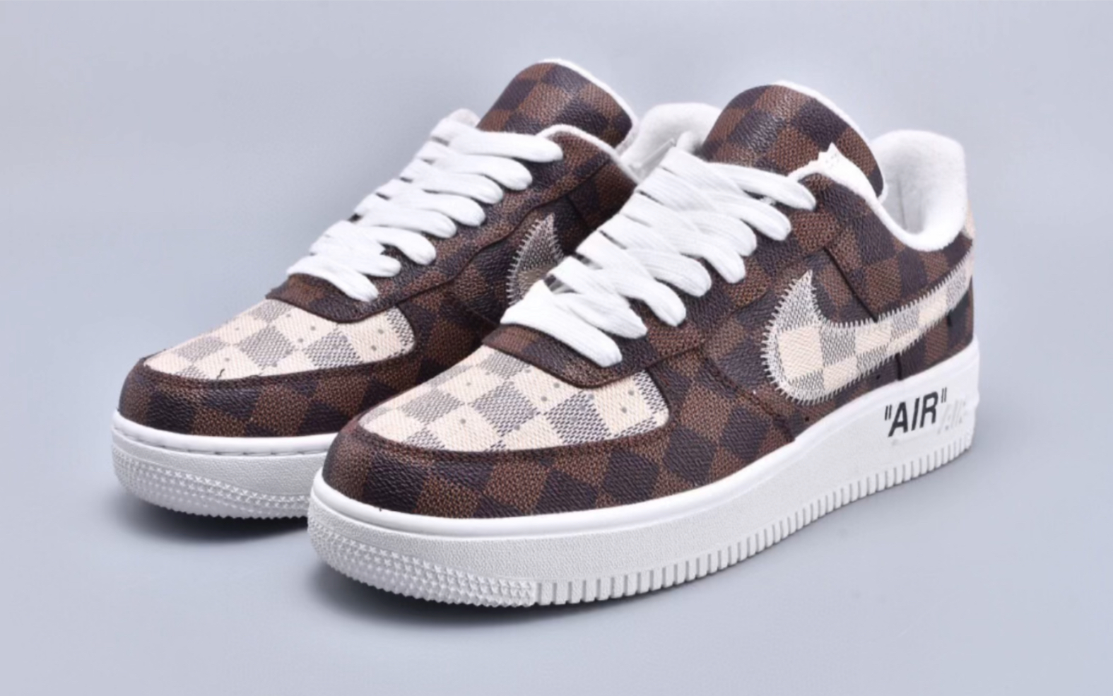 耐克空军一号联名路易威登 louis vuitton x nike air force 1 潮流