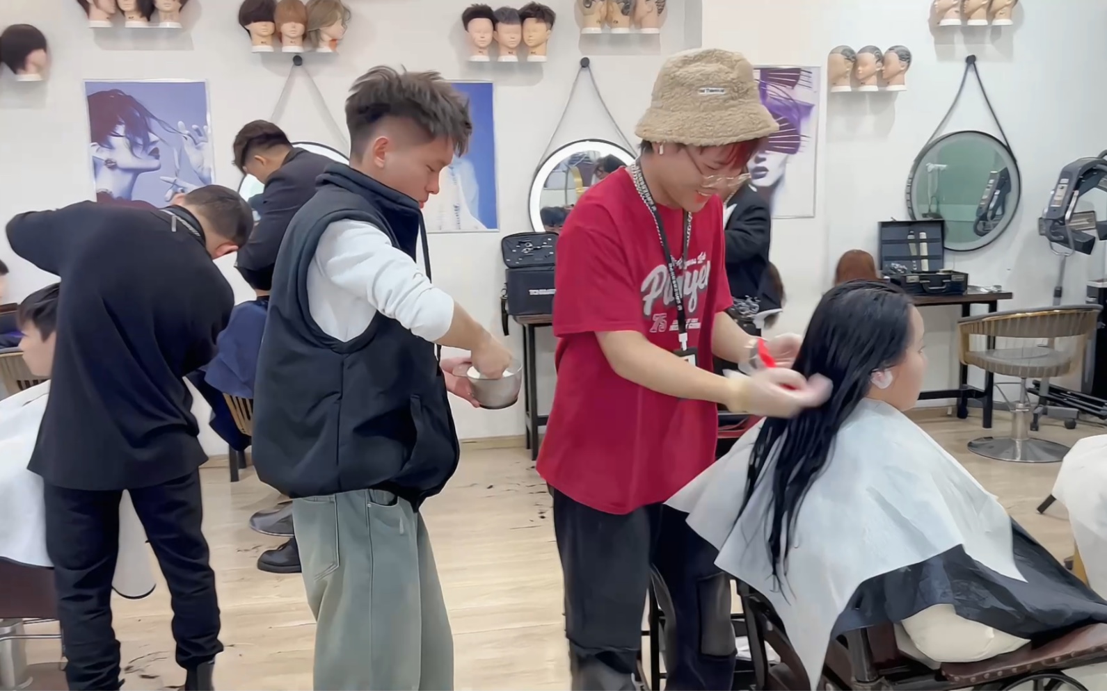 加油美业人#发型师#美发培训#零基础教学