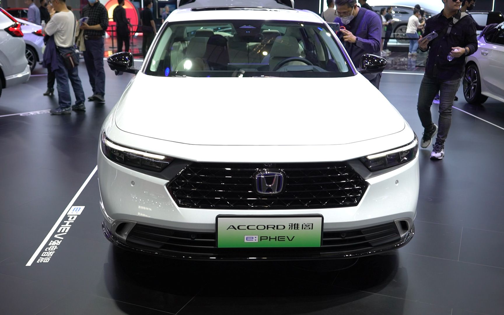 提供混动系统 全新本田雅阁实拍