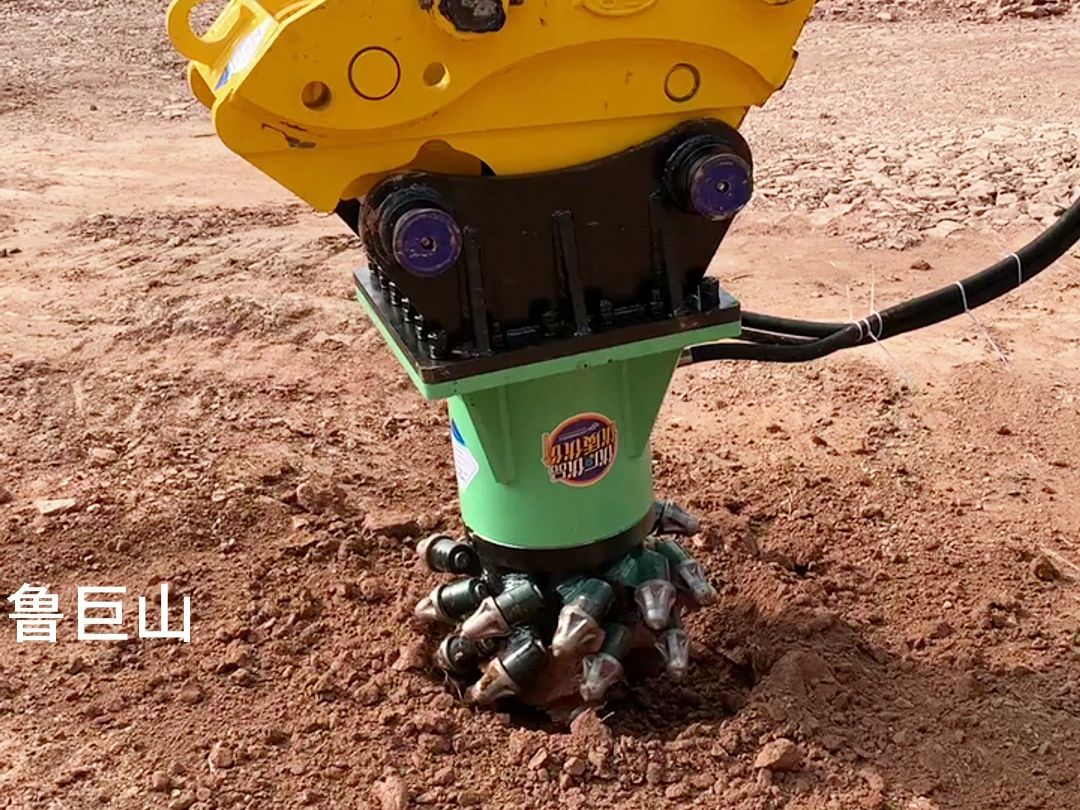 挖掘机安装铣挖机 洞内开采掘进铣挖头 边坡开沟铣刨机