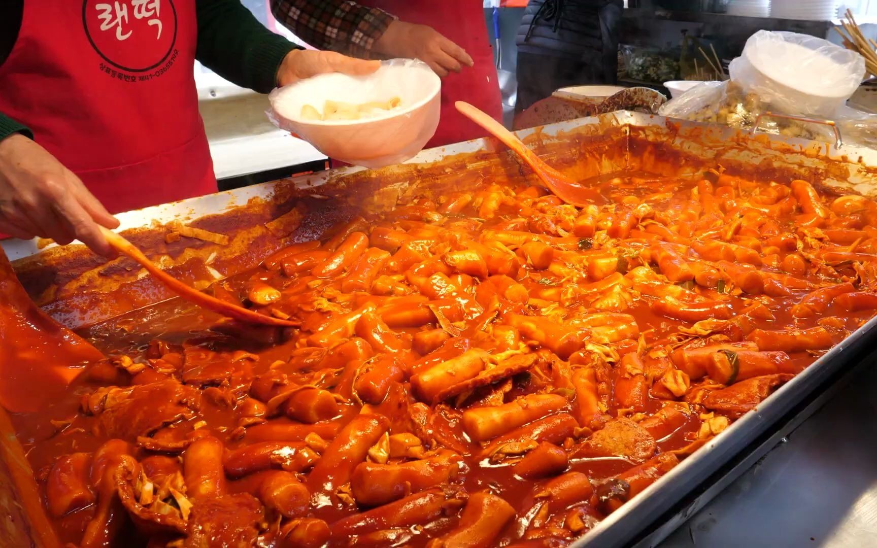 铁板年糕达人,40年的英珠兰糕点 korean popular snack, tteokbokki