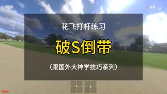 下载视频: 【花飞练习】破S倒带-跟国外大神学技巧