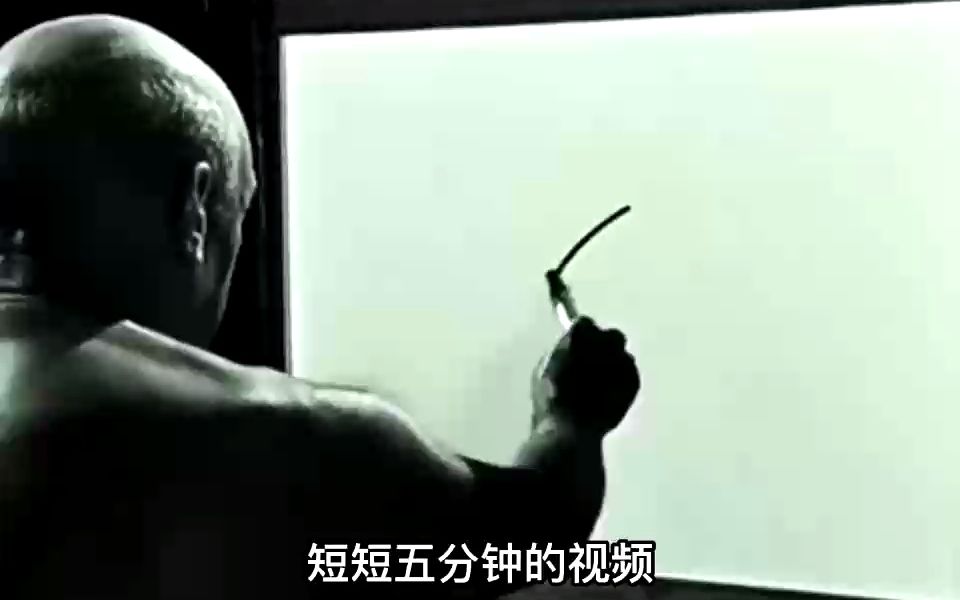 毕加索作画全过程,5分钟完成神作,直接赚了几个亿!哔哩哔哩bilibili