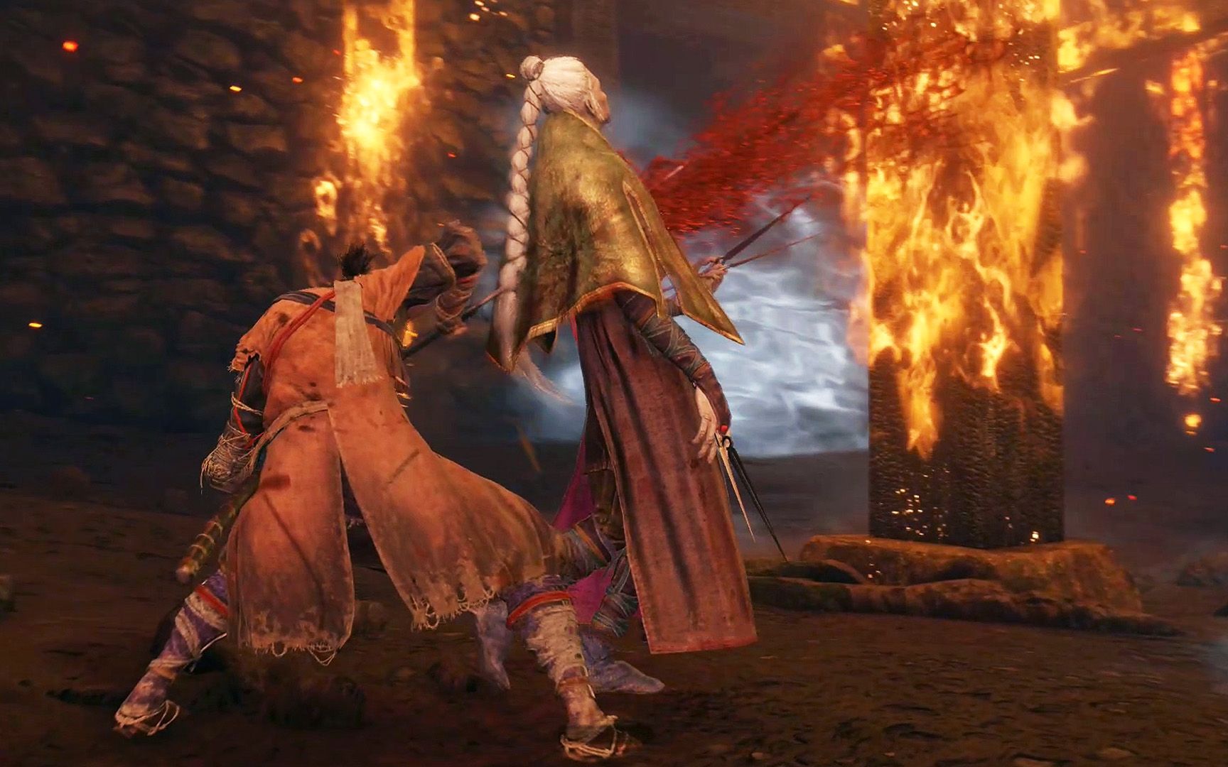 梦狼幻蝶——锻玉《只狼 影逝二度》幻影之蝶 首次忍杀_哔哩哔哩 (゜