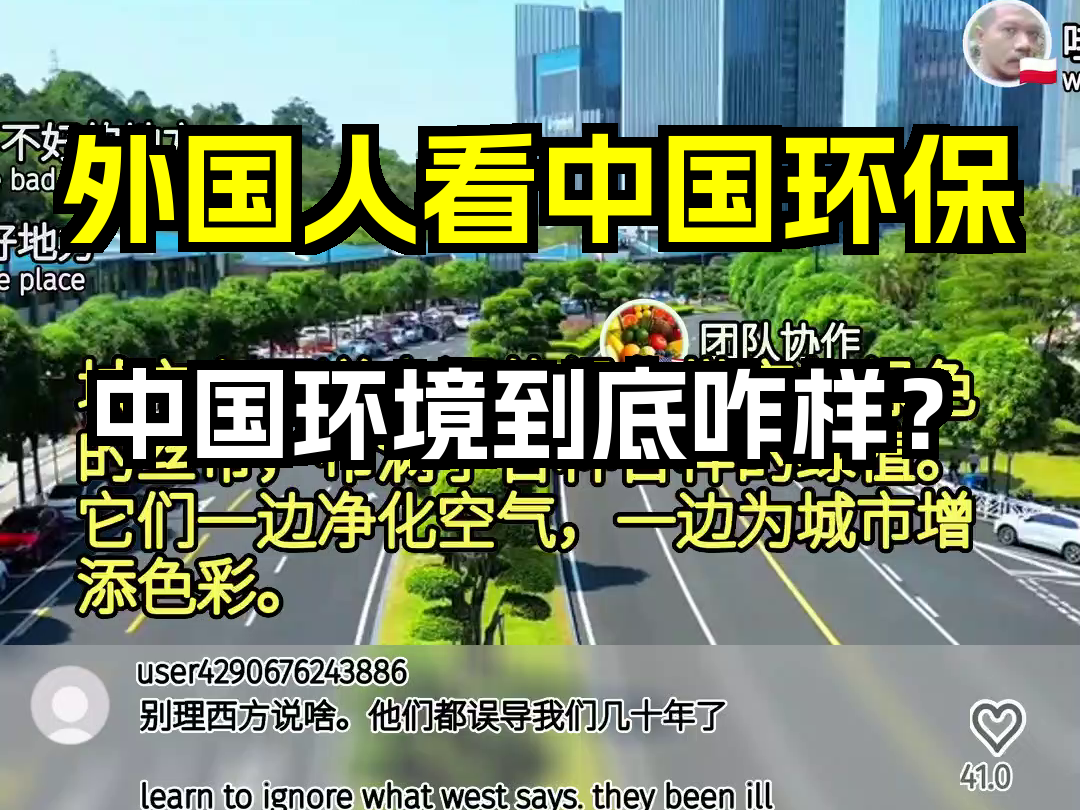 外国人看中国环保 中国环境到底咋样? 歪果仁评论弹幕哔哩哔哩bilibili