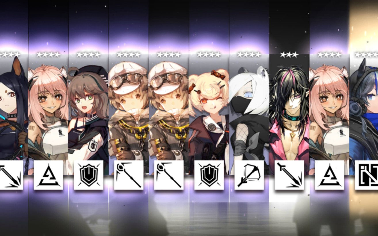 明日方舟火蓝之心of8之全员堵门