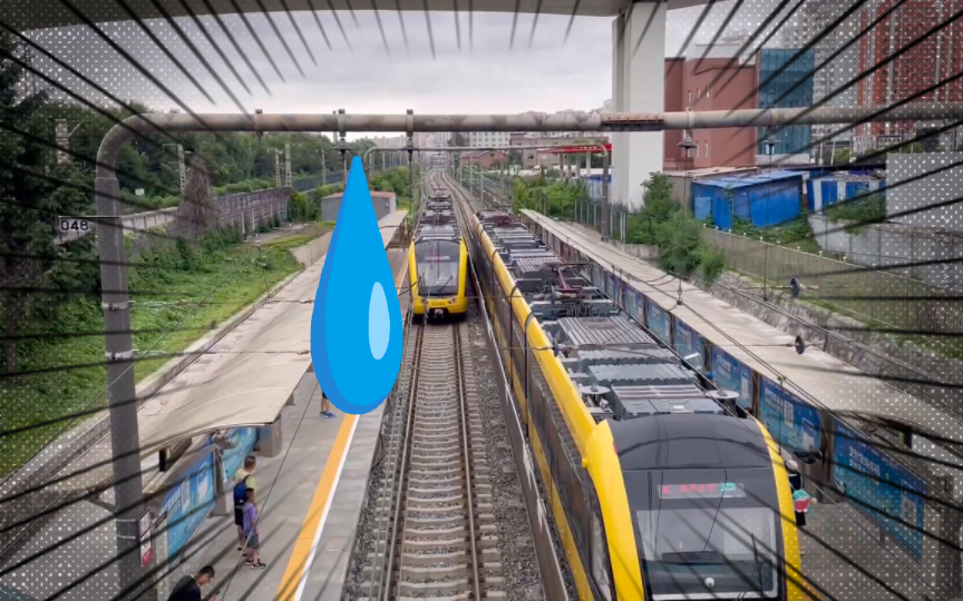 长春轨道交通-宽平桥站拍车合集