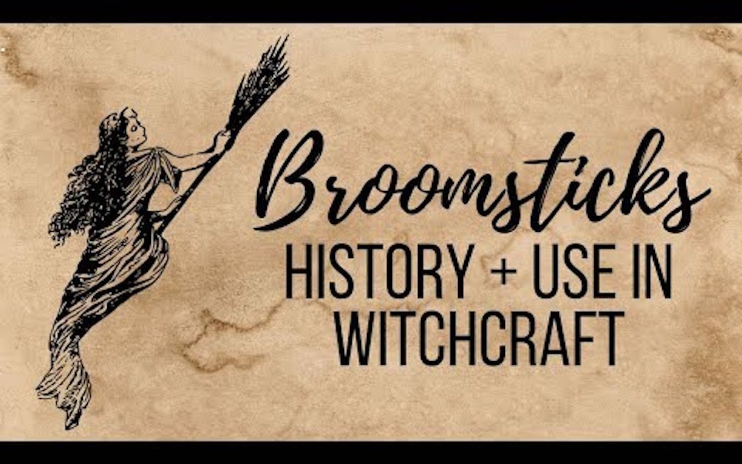 [图]"女巫扫帚"的历史和使用| CC双语字幕| Broomsticks History and Use in Witchcraft