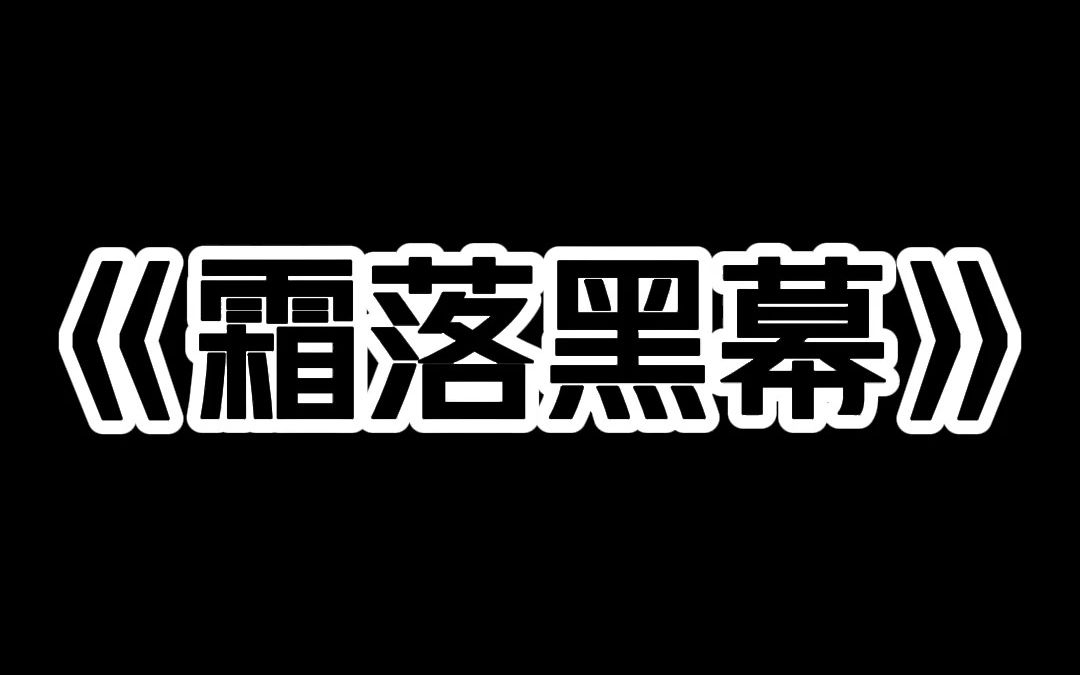 《霜落黑幕》哔哩哔哩bilibili