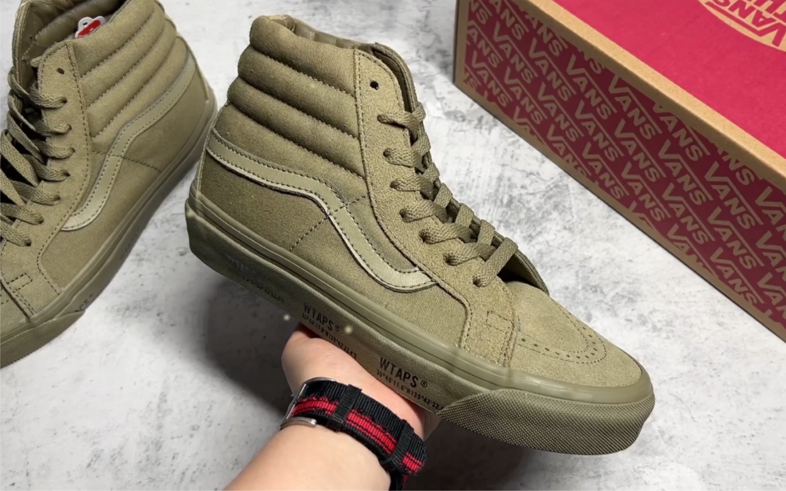 wtaps x vault by og vans sk8-hi lx authentic