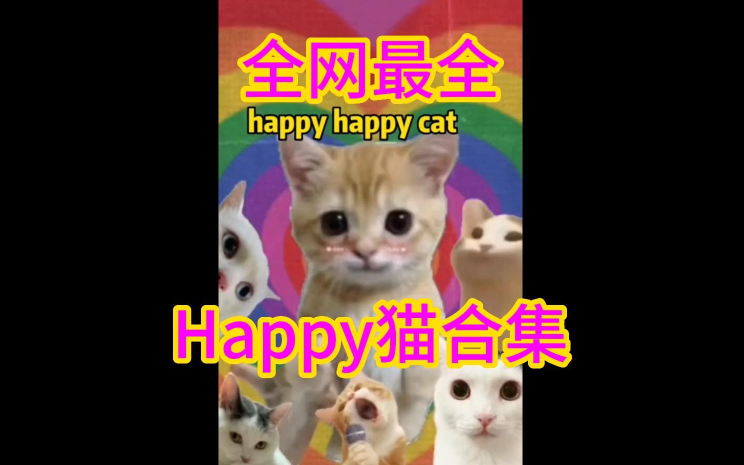 [图]拿走不谢，Happy猫大合集！ 福利大放送，承包你的快乐假期~ happy happy cat