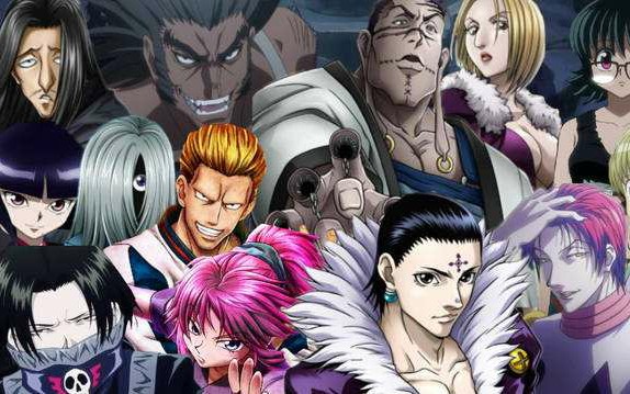 全职猎人蚂蚁篇中幻影旅团对战奇美拉蚁战斗