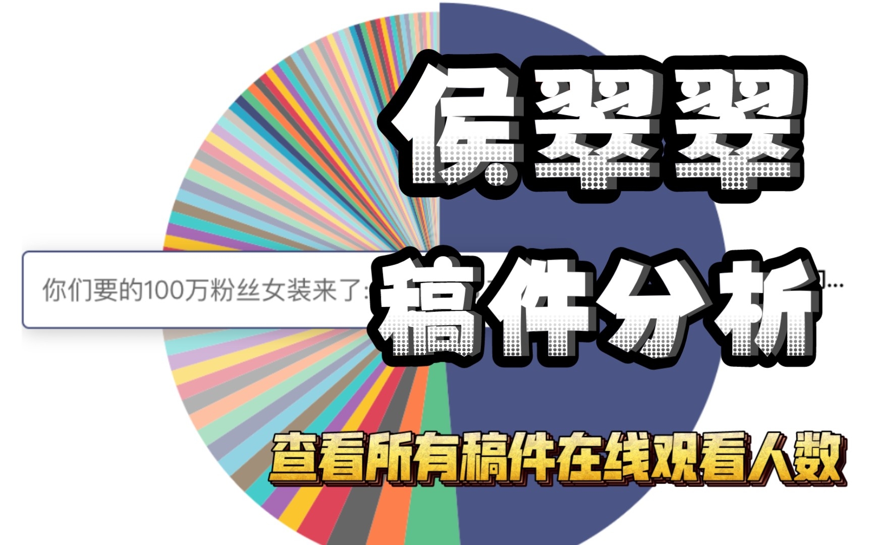 【数据分析】侯翠翠稿件分析 / 做一个定时刷新稿件数据及查看稿件在线观看人数的功能哔哩哔哩bilibili