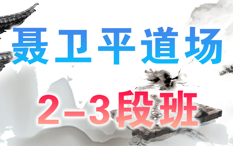 [图]【围棋】聂卫平围棋道场教程 | 2-3段班（全集）