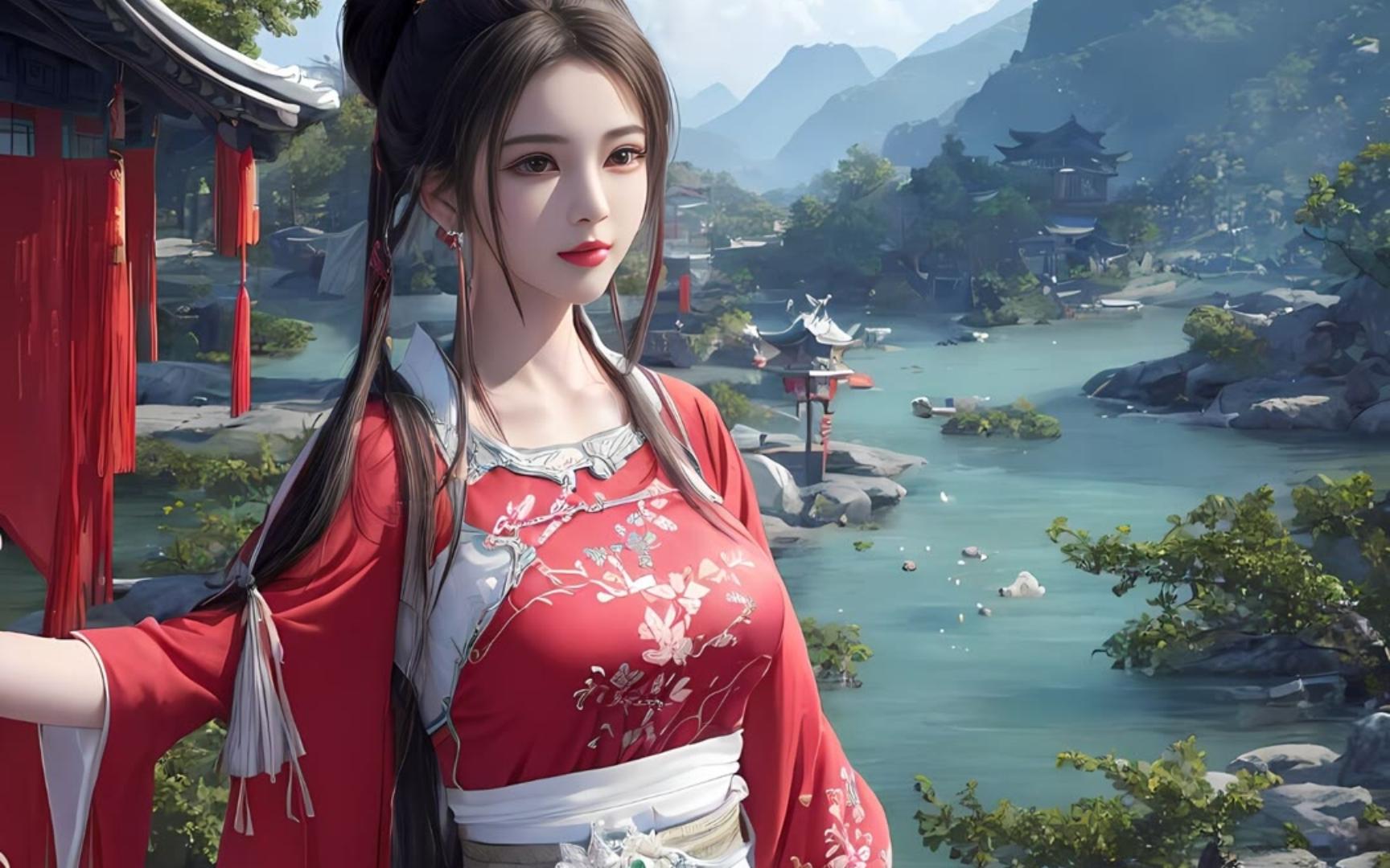 【ai女神欣赏】古装少女【图包见介绍】